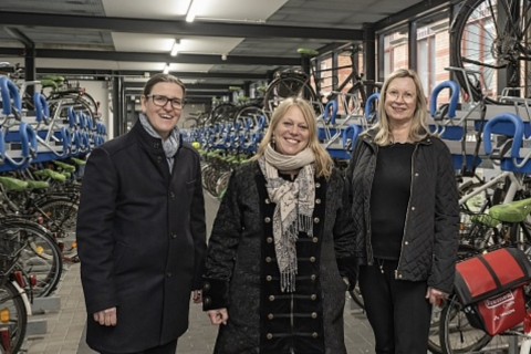 BREPARK eröffnet modernisiertes Fahrradparkhaus am Bremer Hauptbahnhof
