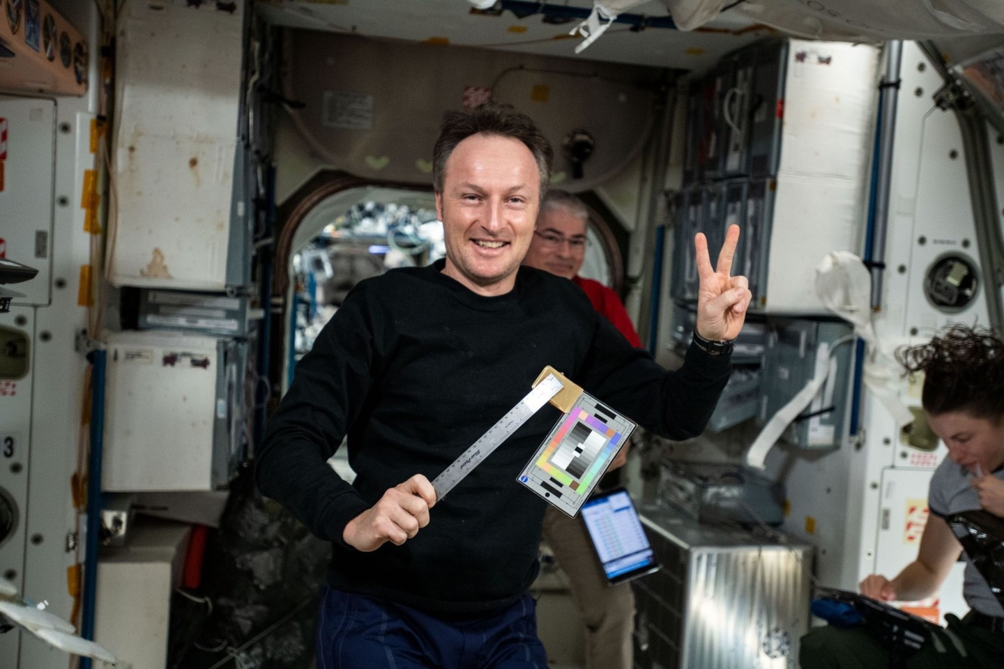 Geburtstagskind Matthias Maurer: Der deutsche Astronaut verbringt seinen diesjährigen Ehrentag im Weltall - auf der Internationalen Raumstation ISS.