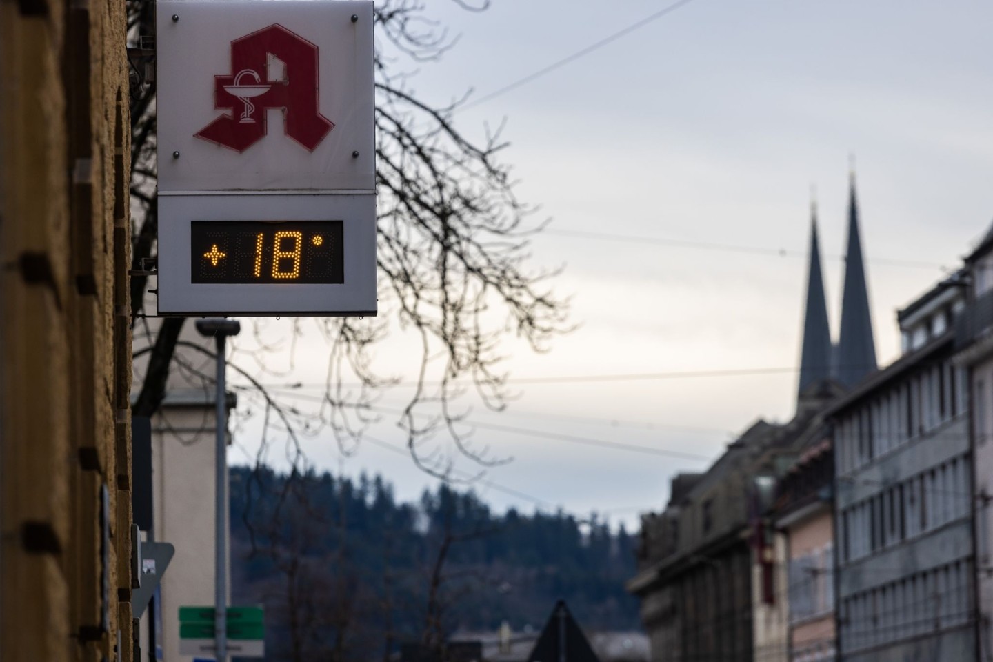 An Silvester gab es frühlingshafte 18 Grad in Freiburg.